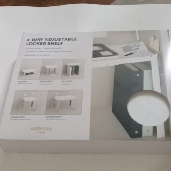 2 Way Adjustable Locker Shelf - Picture 2 of 10